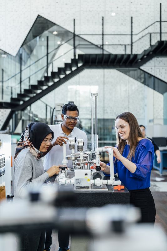 Students in Lab