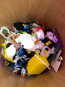 3D Print recycling bin contents