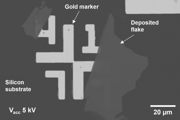 SEM depth information at 5kV