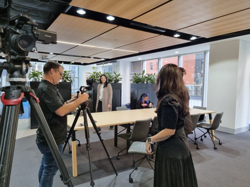 Operating a camera during the Airwallex 