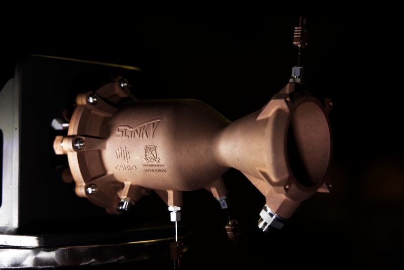 Brown rocket engine.