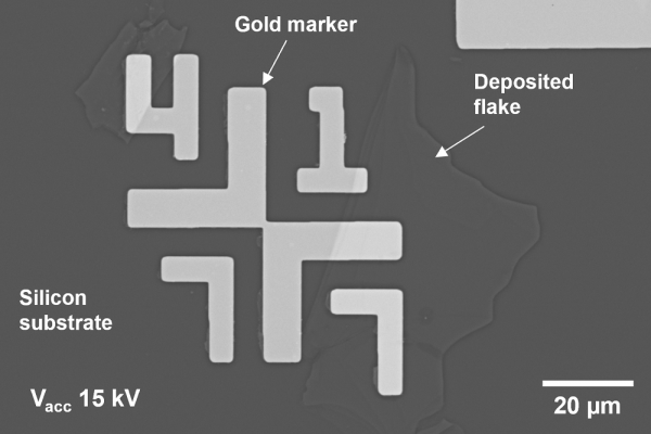 SEM depth sensitivity at 15kV