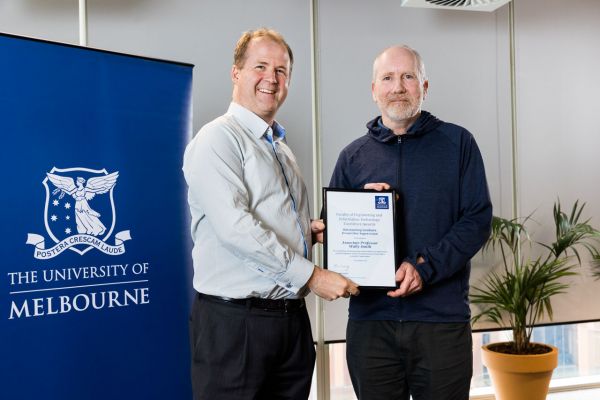 A/Prof Wally Smith - FEIT Excellence Awards in Outstanding Graduate Researcher Supervision