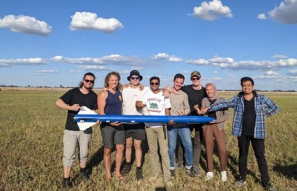 Big Blue launch team photo