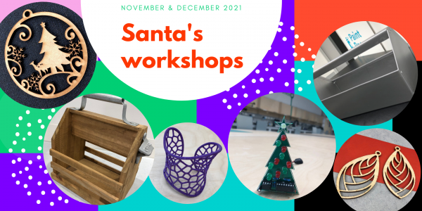 Santa's workshop with what you can make
