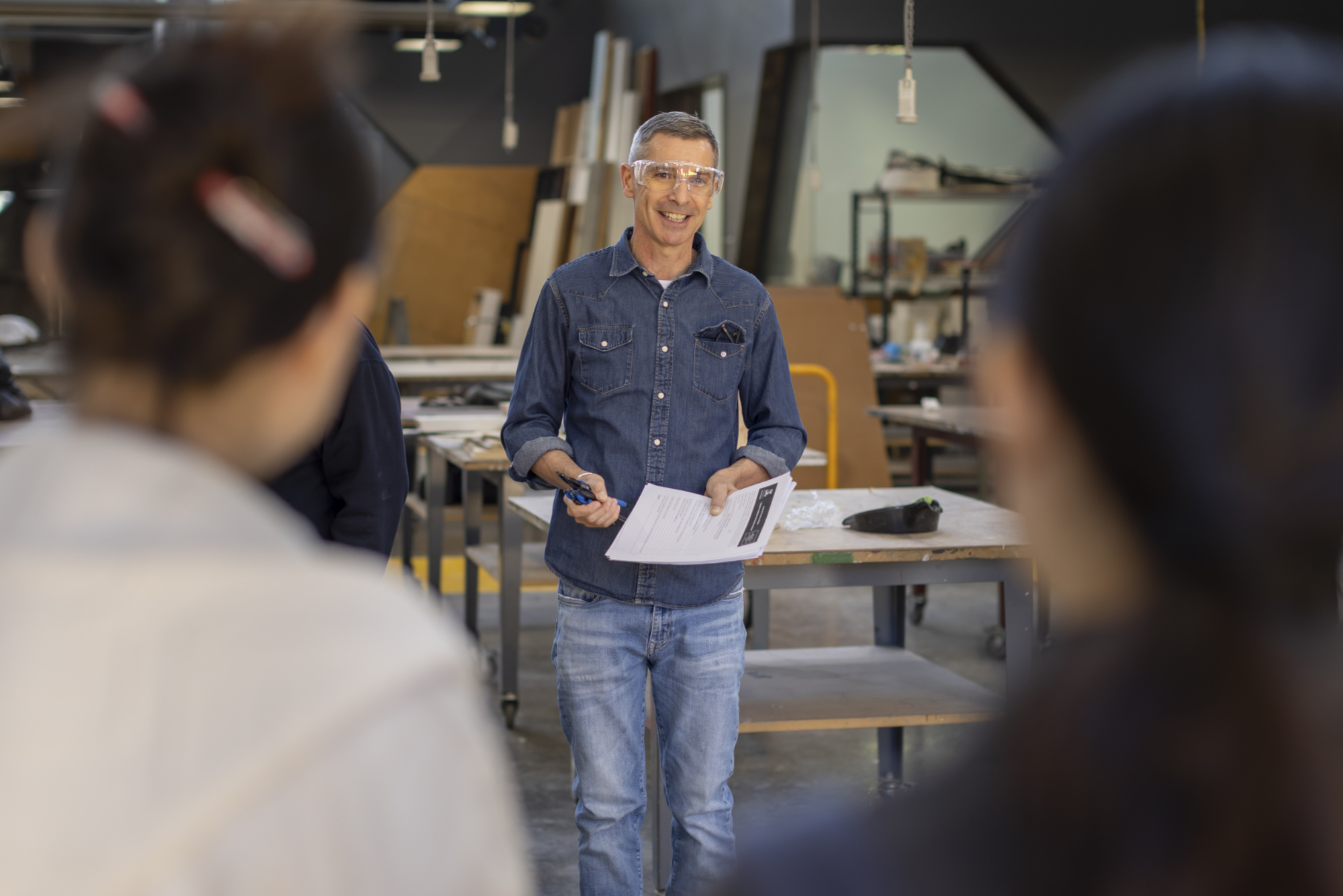 VCA metal casting workshop