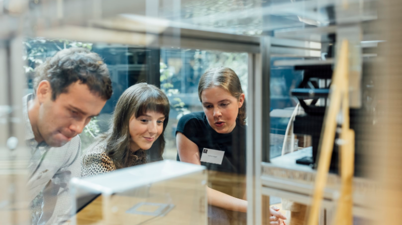 Students in lab