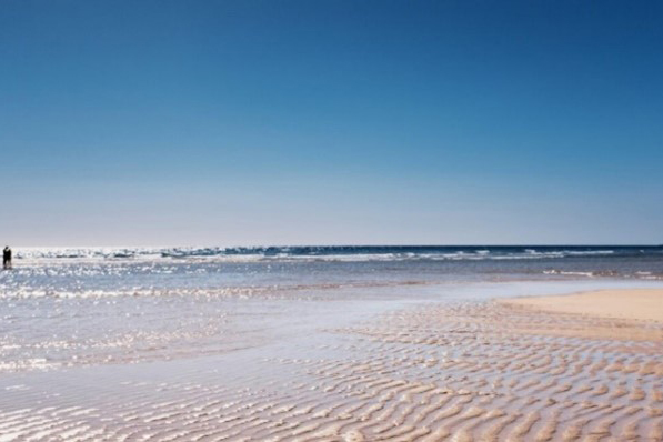 Image of beach and water