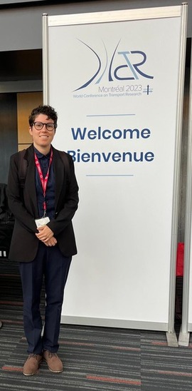 Ana at the World Conference on Transport Research - Canada