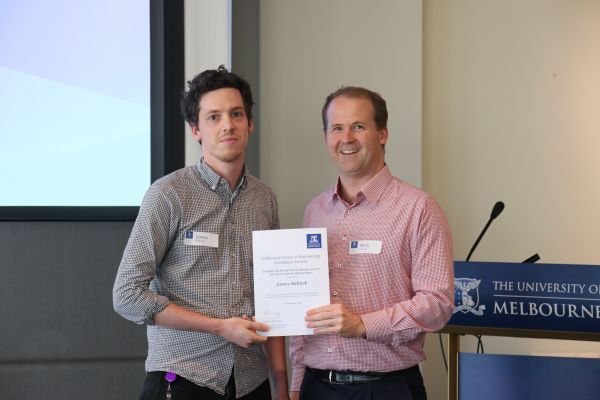 James Bullock - Finalist for Research Excellence Award for Early Career Researchers