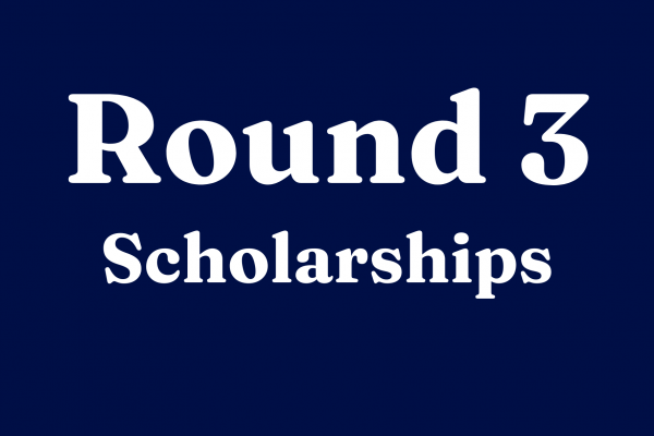 Round 3 Scholarships text