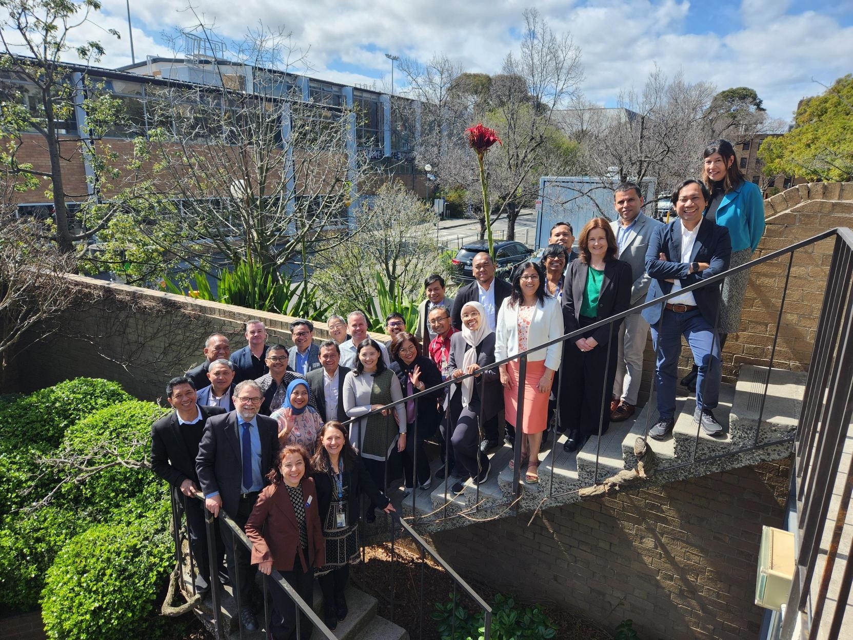 PRIME Engineering delegation visit to the University of Melbourne in September 2024. 